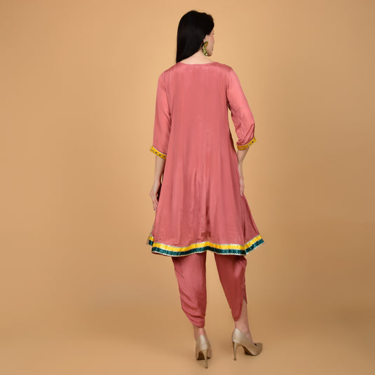 Honeylane's Pink Patiala Suit